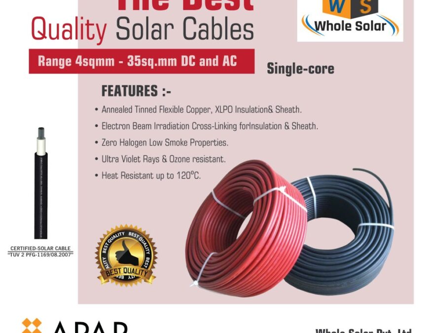 Everything You Need to Know About DC Solar Cables
