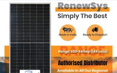 Go Solar with RenewSys Solar Panels in India – Your Trusted Source: Wholesolar.co.in