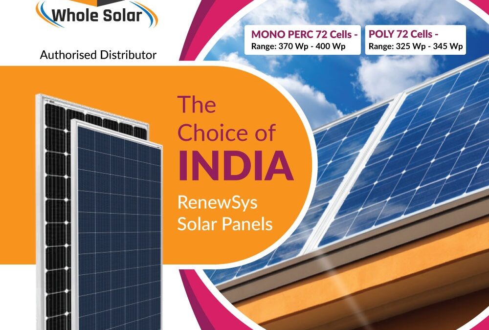 Best RenewSys Solar Panel Distributors