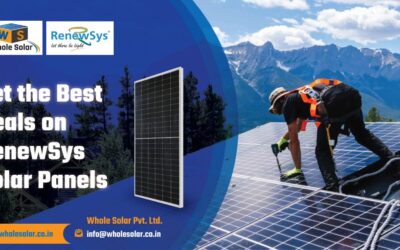Get the Best Deals on RenewSys Solar Panels Price in India at Wholesolar.co.in