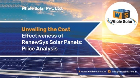 Unveiling the Cost-Effectiveness of RenewSys Solar Panels: Price Analysis