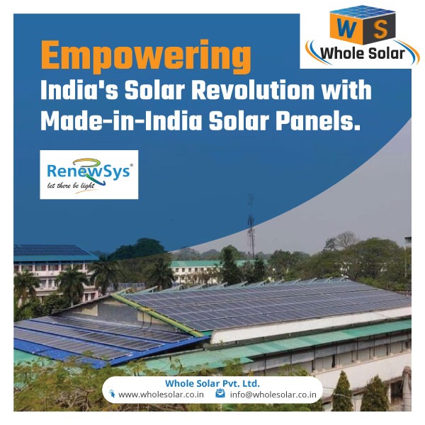 Made-in-India Solar Panels