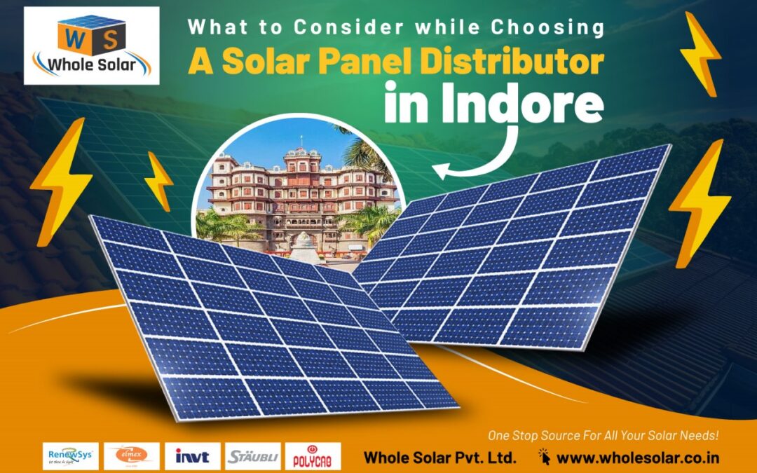 best solar panel distributor in indore