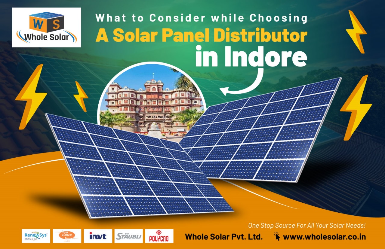 best solar panel distributor in indore