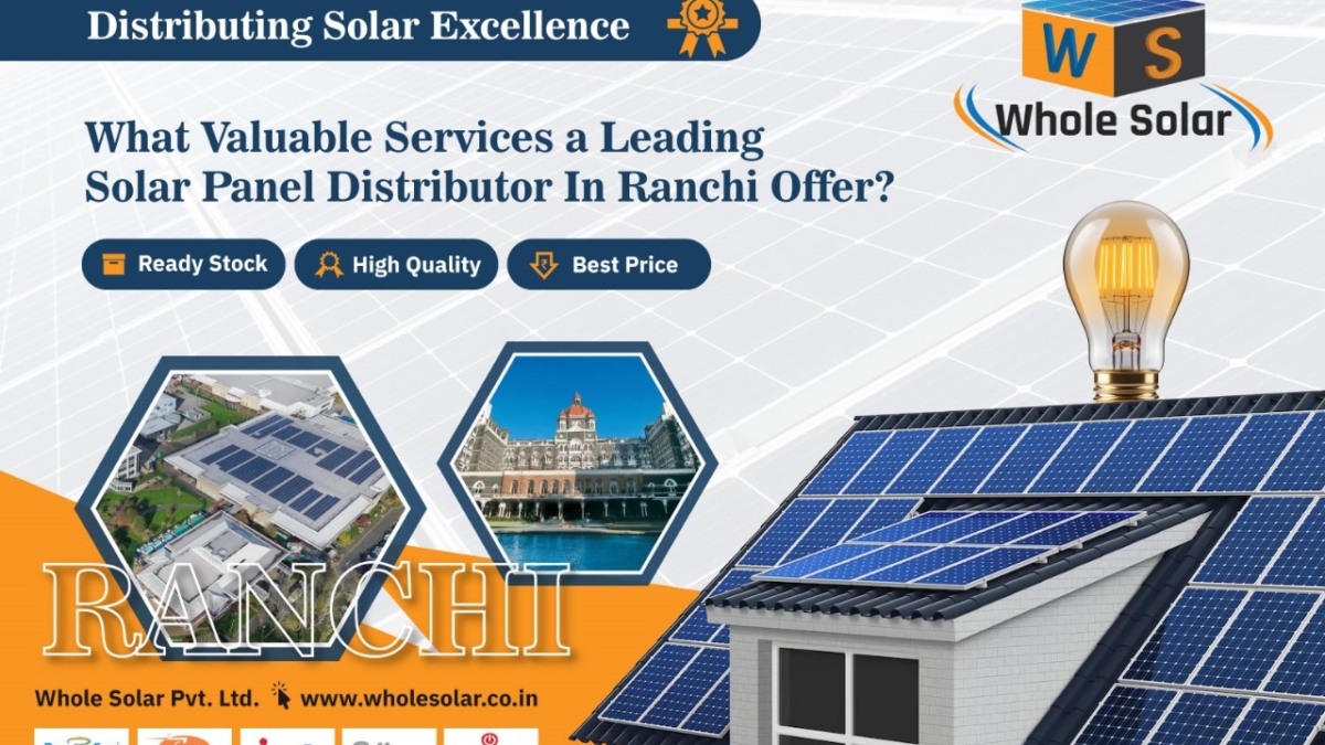 solar panel distributor in Ranchi