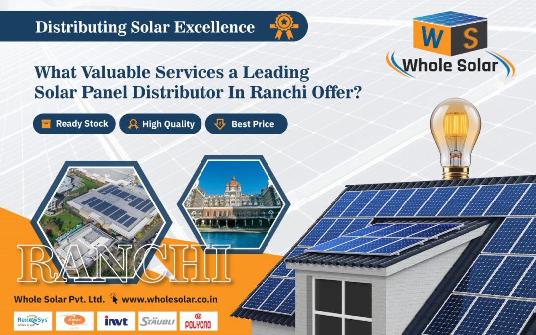 solar panel distributor in Ranchi