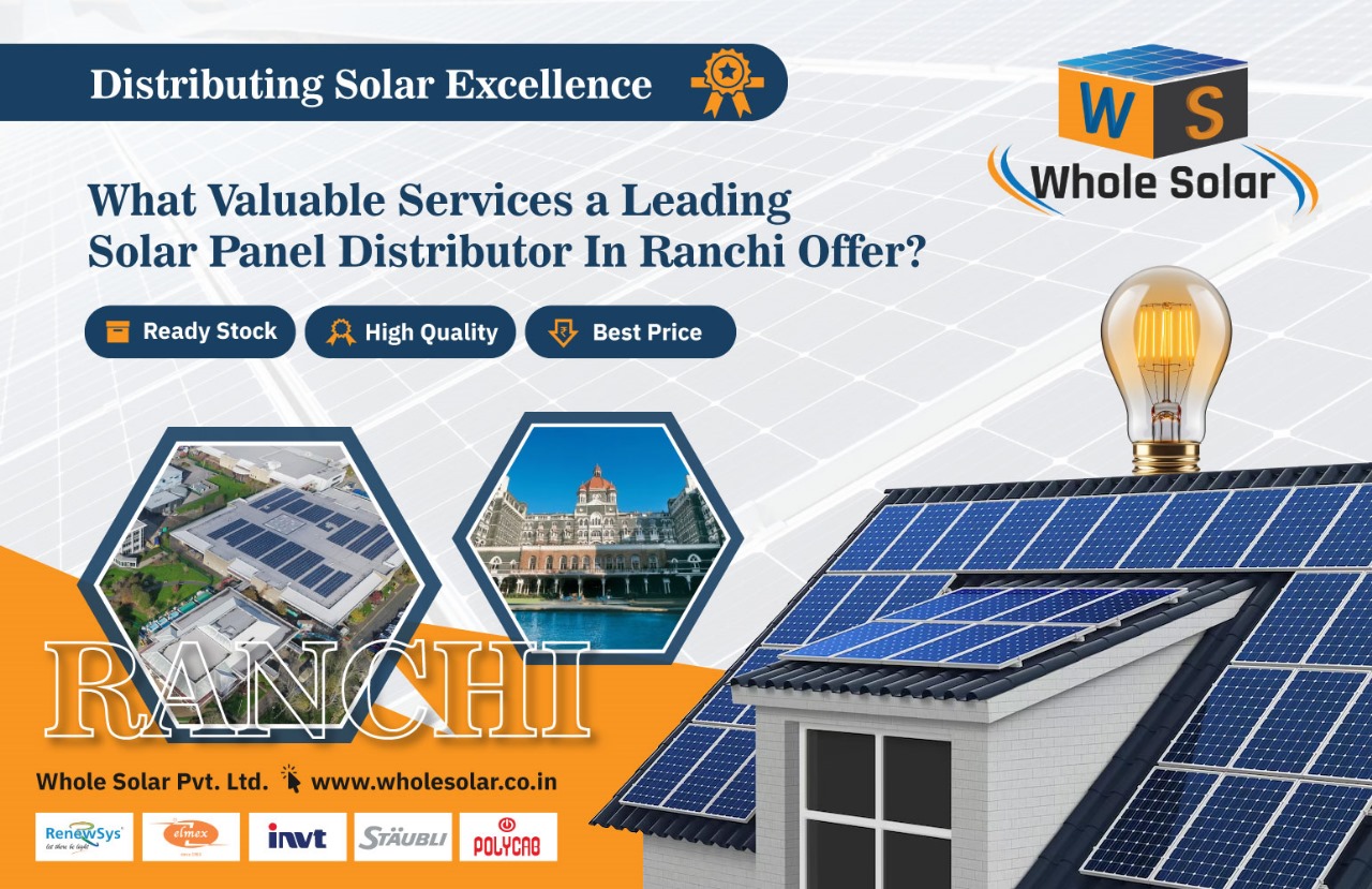 solar panel distributor in Ranchi