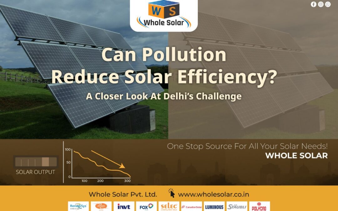Can Pollution Reduce Solar Efficiency A Closer Look at Delhi’s Challenge