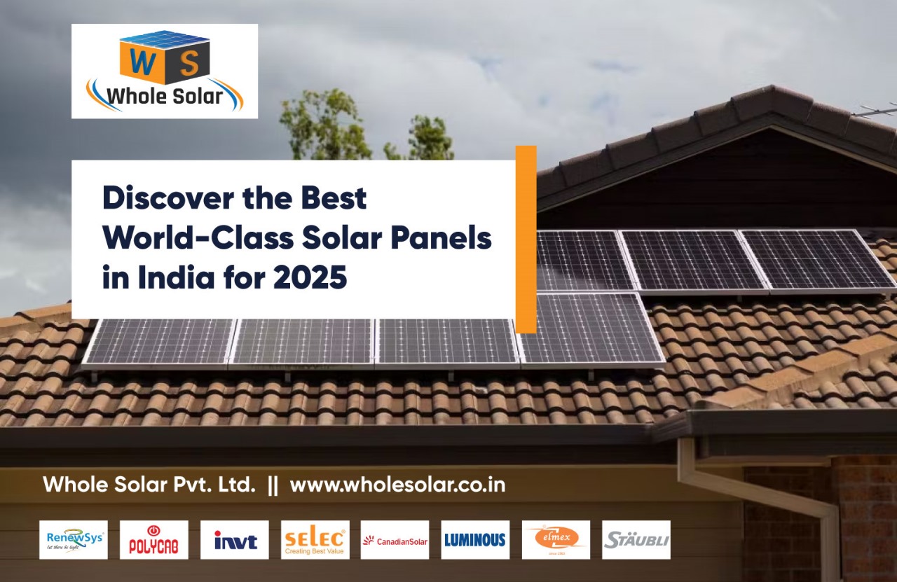 Discover the Best World-Class Solar Panels in India for 2025